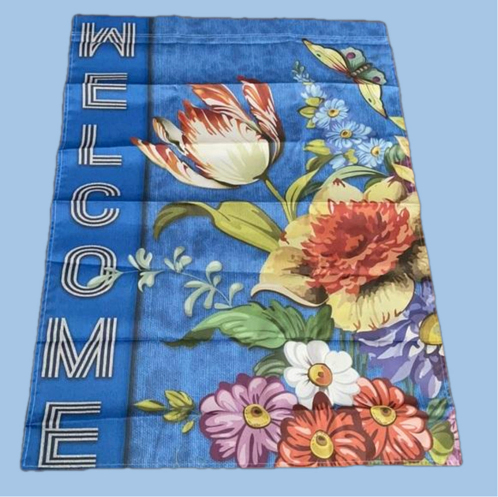 New Welcome outdoor flag